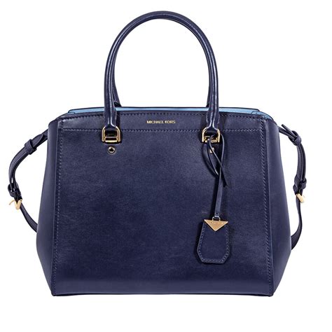 michael kors henkeltasche benning|Benning Large Leather Satchel .